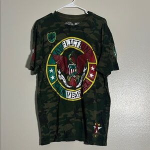 Affliction Cain Velasquez Camo Graphic Tee